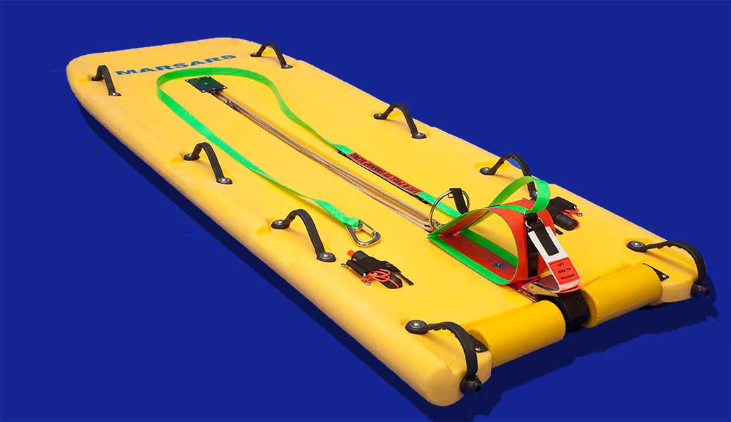 MARSARS Ice Rescue Sled Kit | A Modern, Safer Distance Ice Rescue Technique